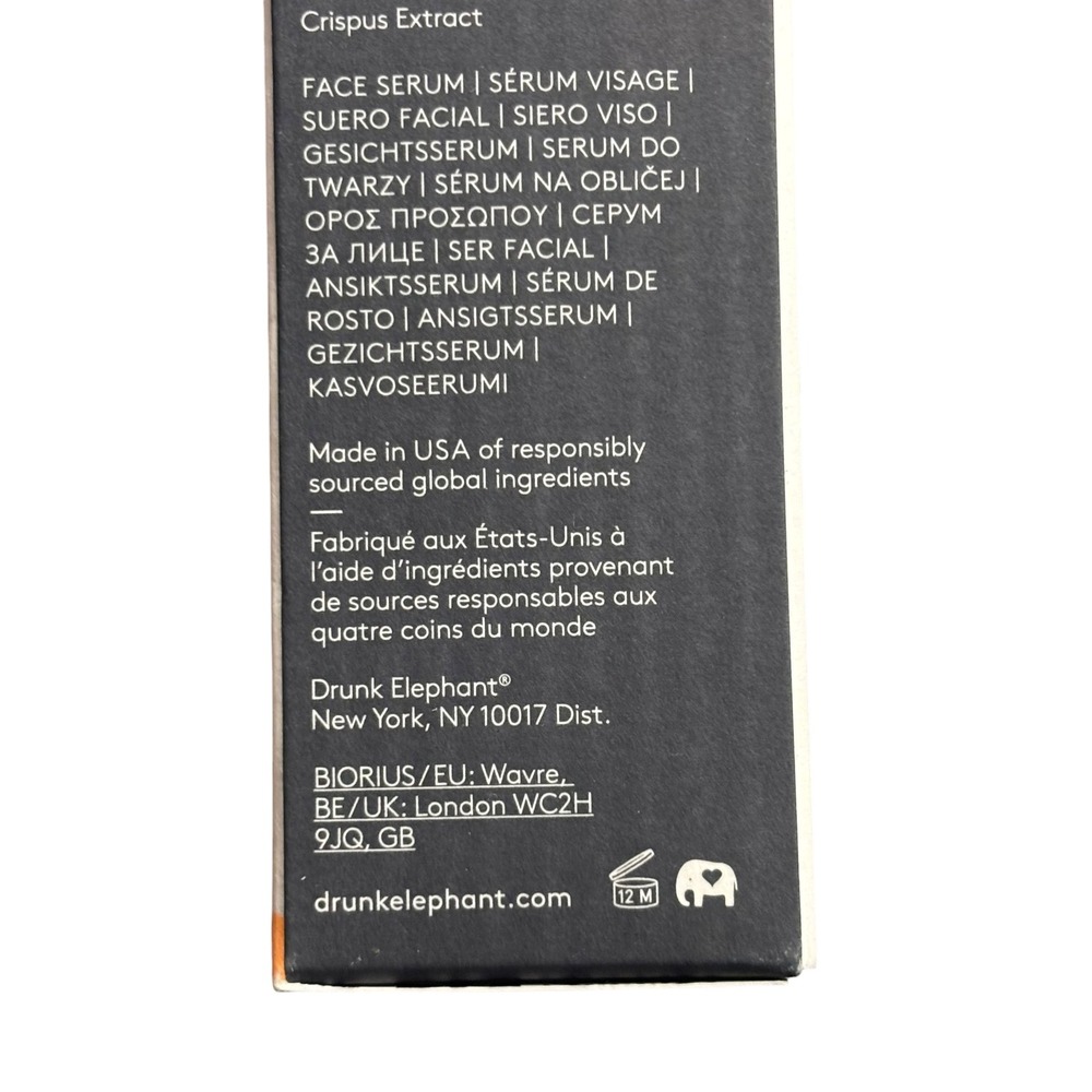 Drunk Elephant C-Luma Hydrabright Serum 10% Vitamin C 30ml 1oz New In Box - Picture 6 of 9